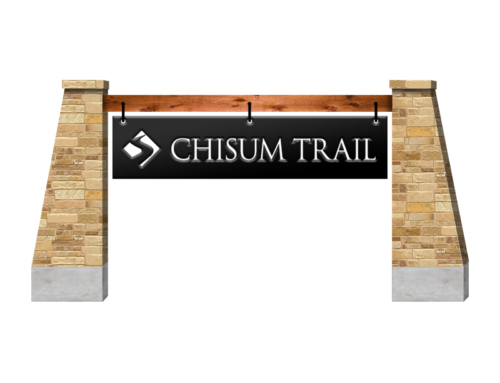 Chisum Trail Subdivision Signage