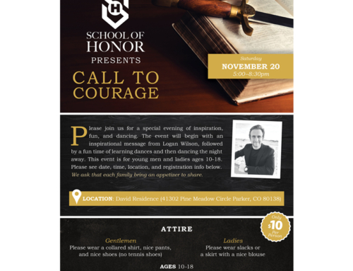 Call to Courage Event Flyer